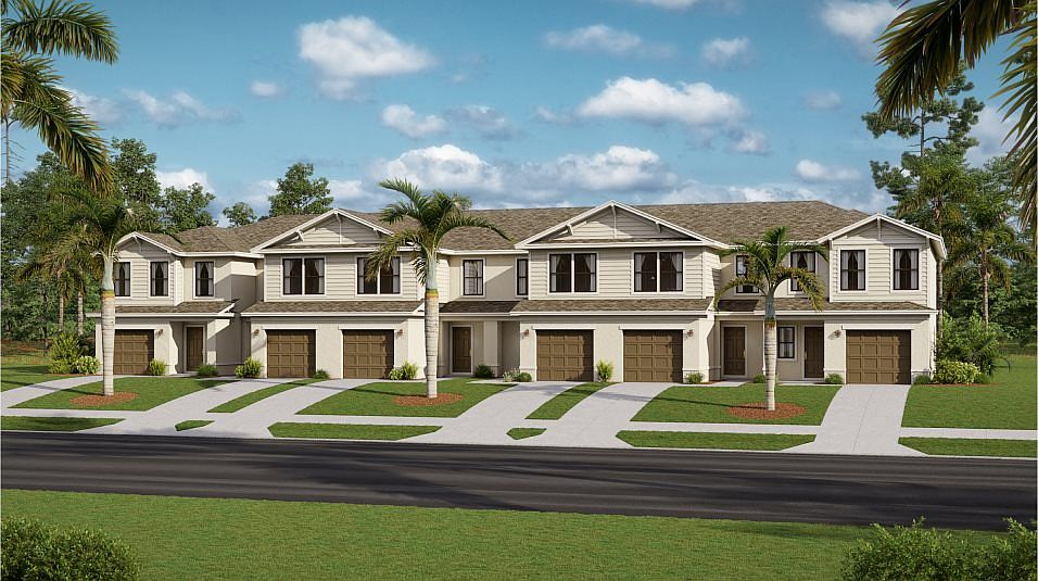 Avery Plan, Crane Landing Townhomes, North Fort Myers, FL 33917 Zillow