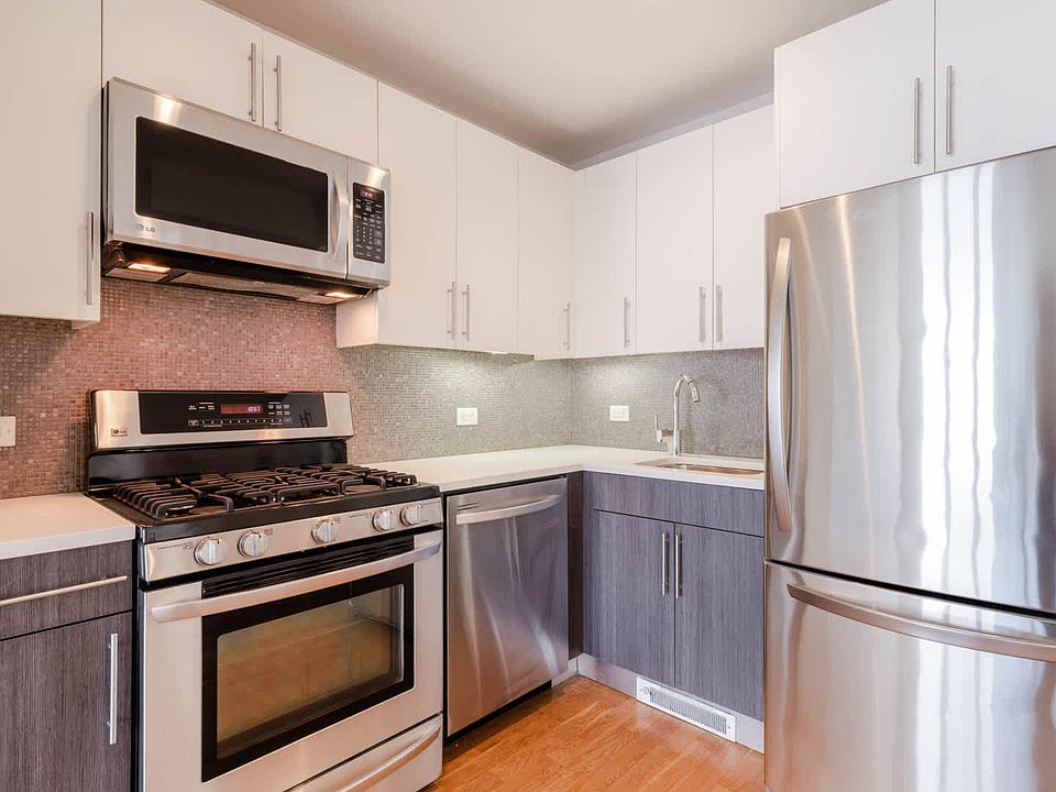 Kitchen with Gas Stove and Stainless Steel Appliances