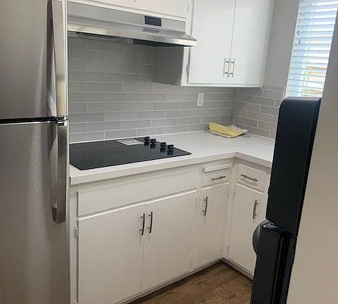 renovated kitchen with new cook top