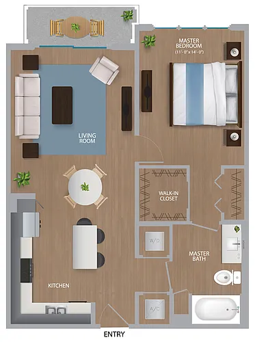 Floor plan A1