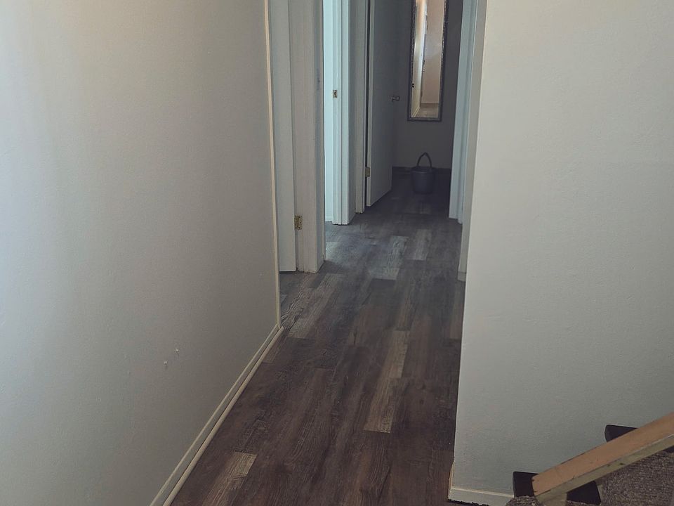 First floor hallway, two bedroom, half bath, screen in outdoor area entry door two large closet on hallway