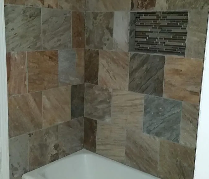 Hallway bathroom