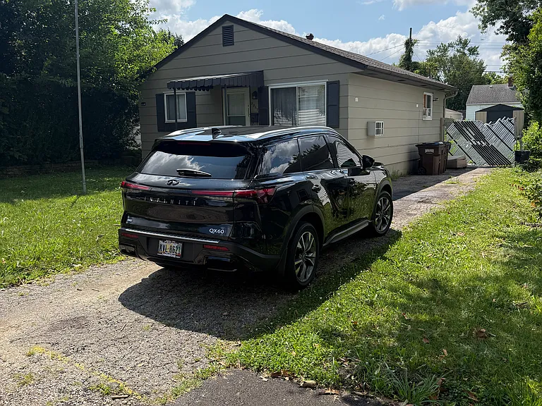 Deep driveway