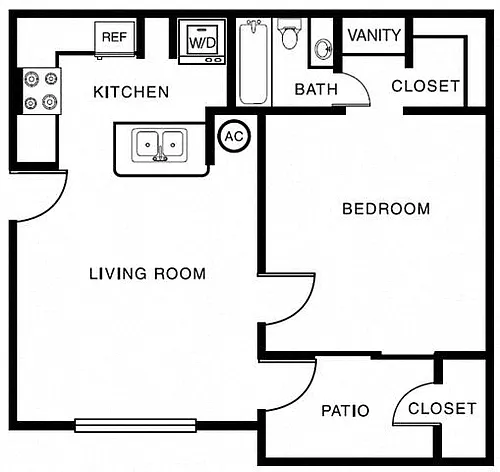Floor plan 1A