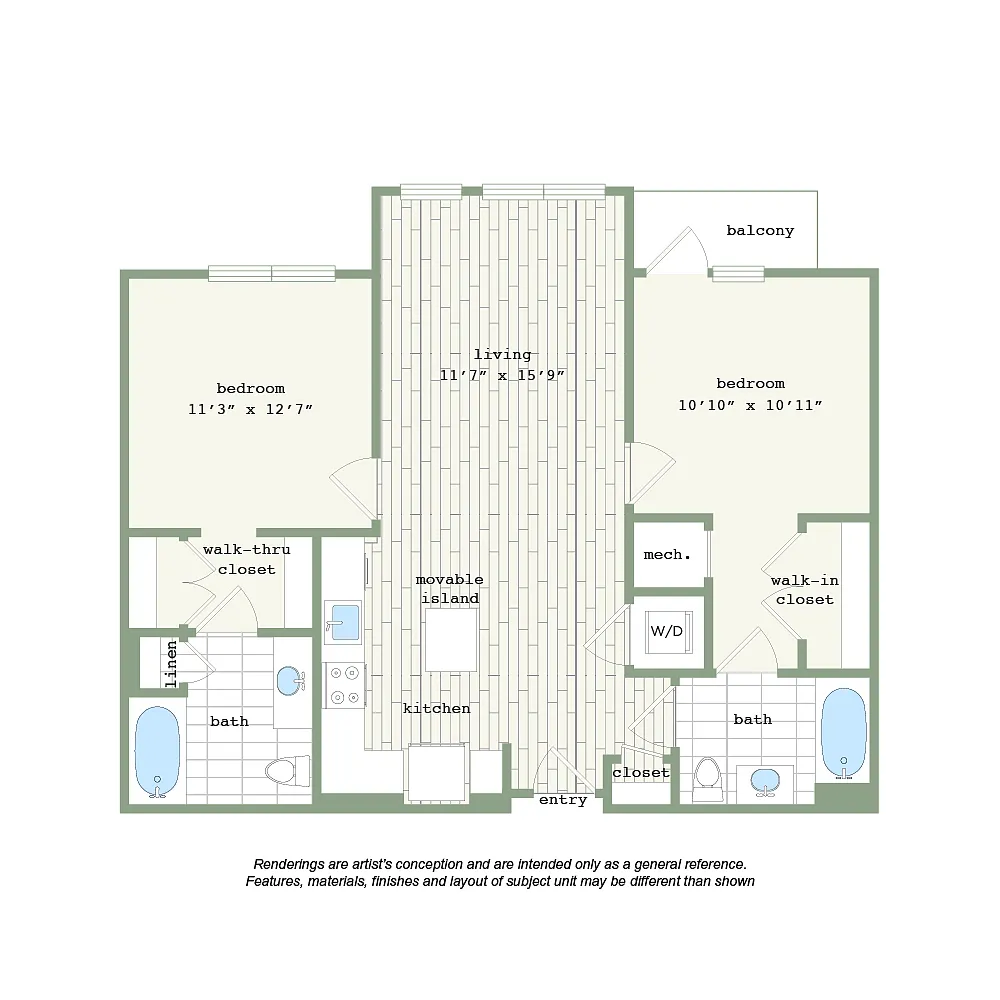 Floor plan B2
