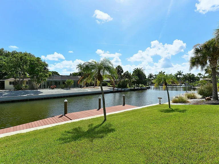 Private boat dock and kayak ramp
