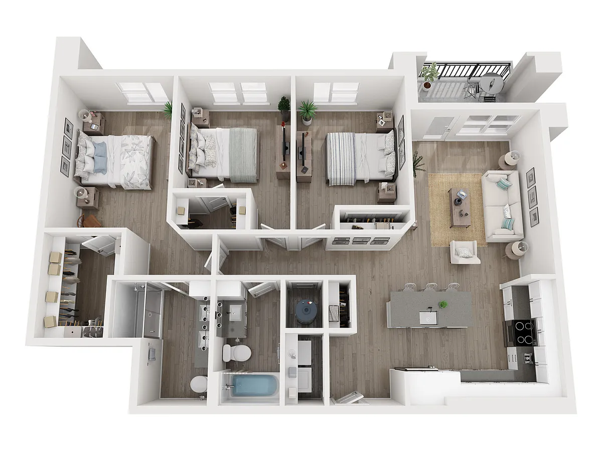 Floor plan C1