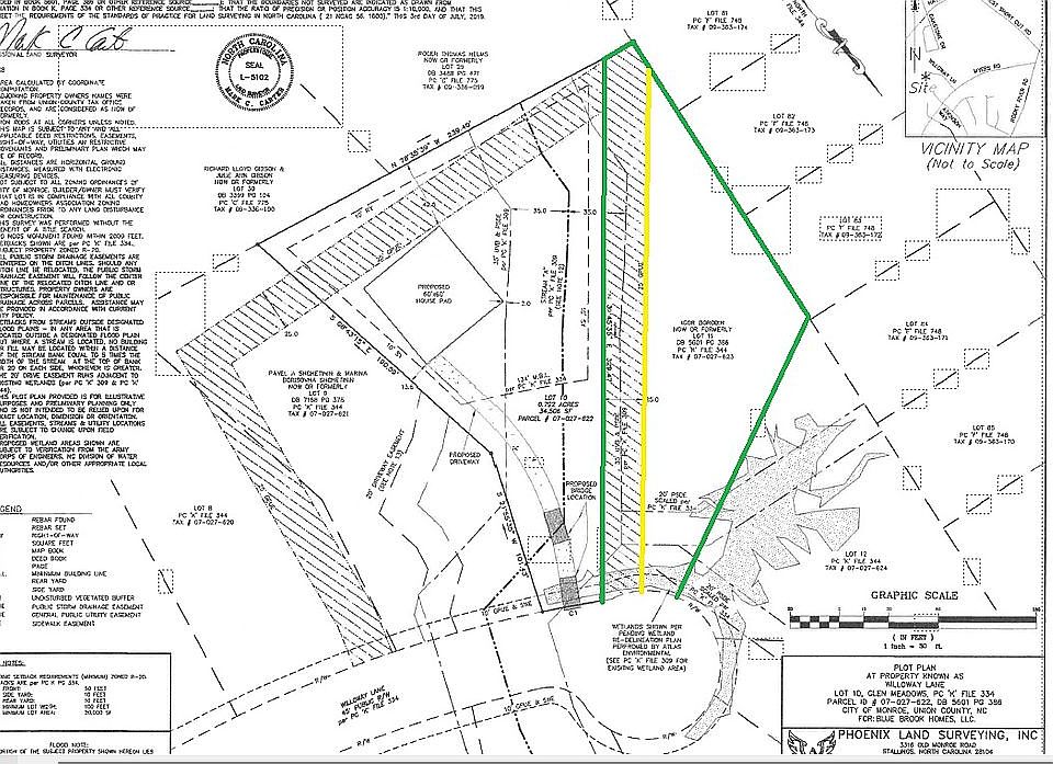 25 Foot Utility Easement