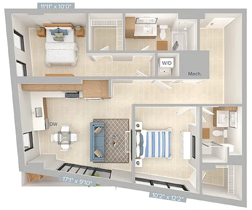 Floor plan B4