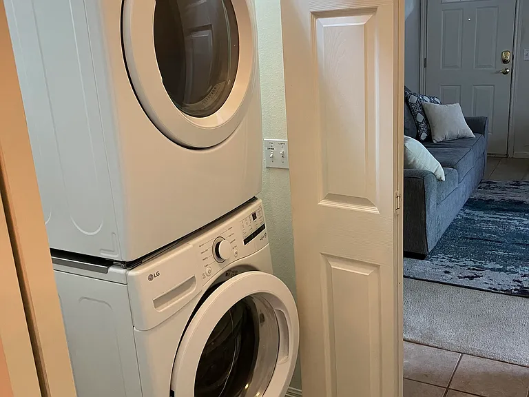 Upgraded stackable washer/dryer