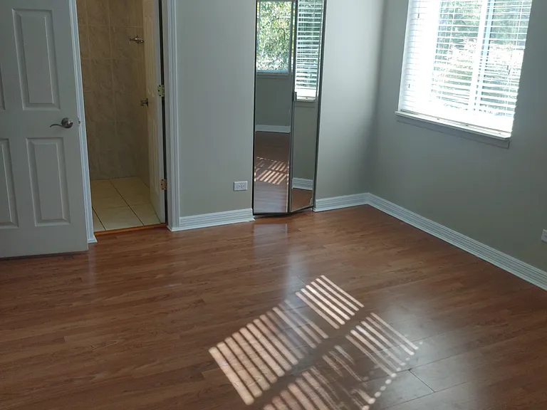 1.5 bath and walking closet off of Master Bedroom