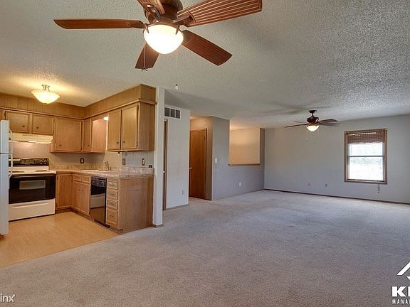 Living Room, Kitchen