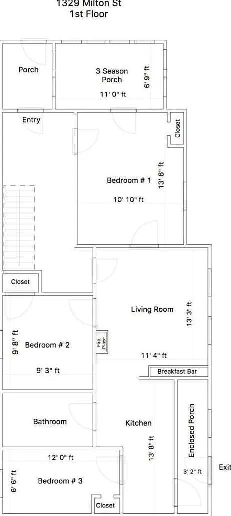 1329 Milton St. — Photo 2