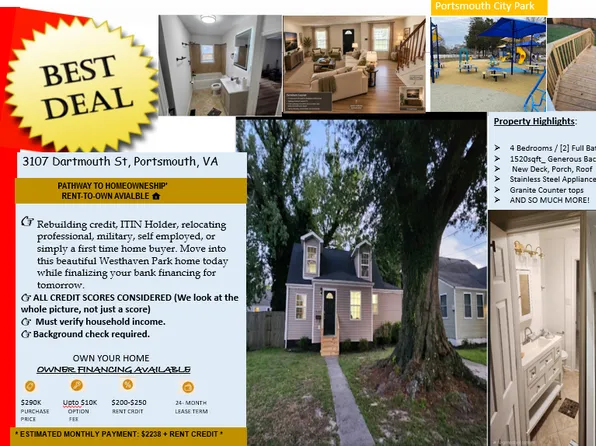 3107 Dartmouth St, Portsmouth, VA 23707