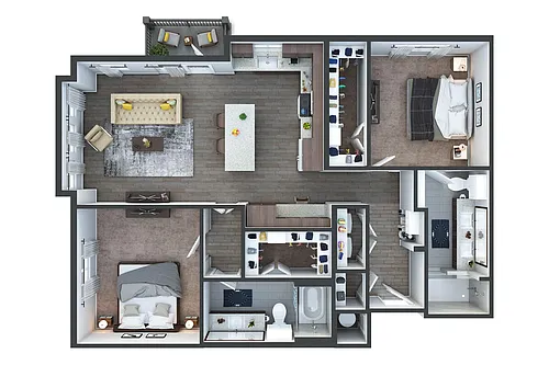 Floor plan B4c