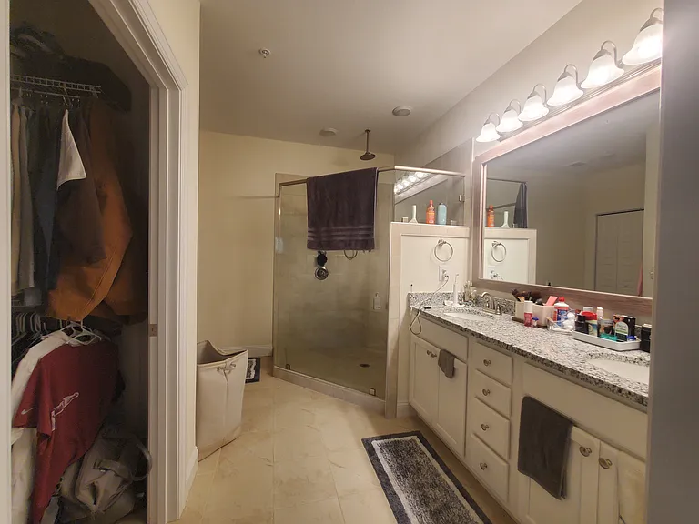 Ensuite 
Walk in closet