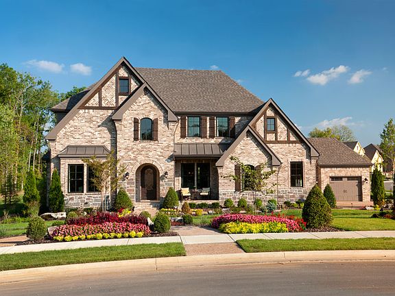 The Colinas II A Exterior with side-entry garage