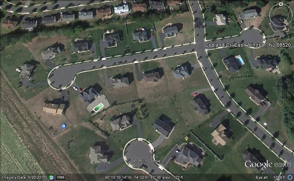 Ariel View of 10 Copland Court