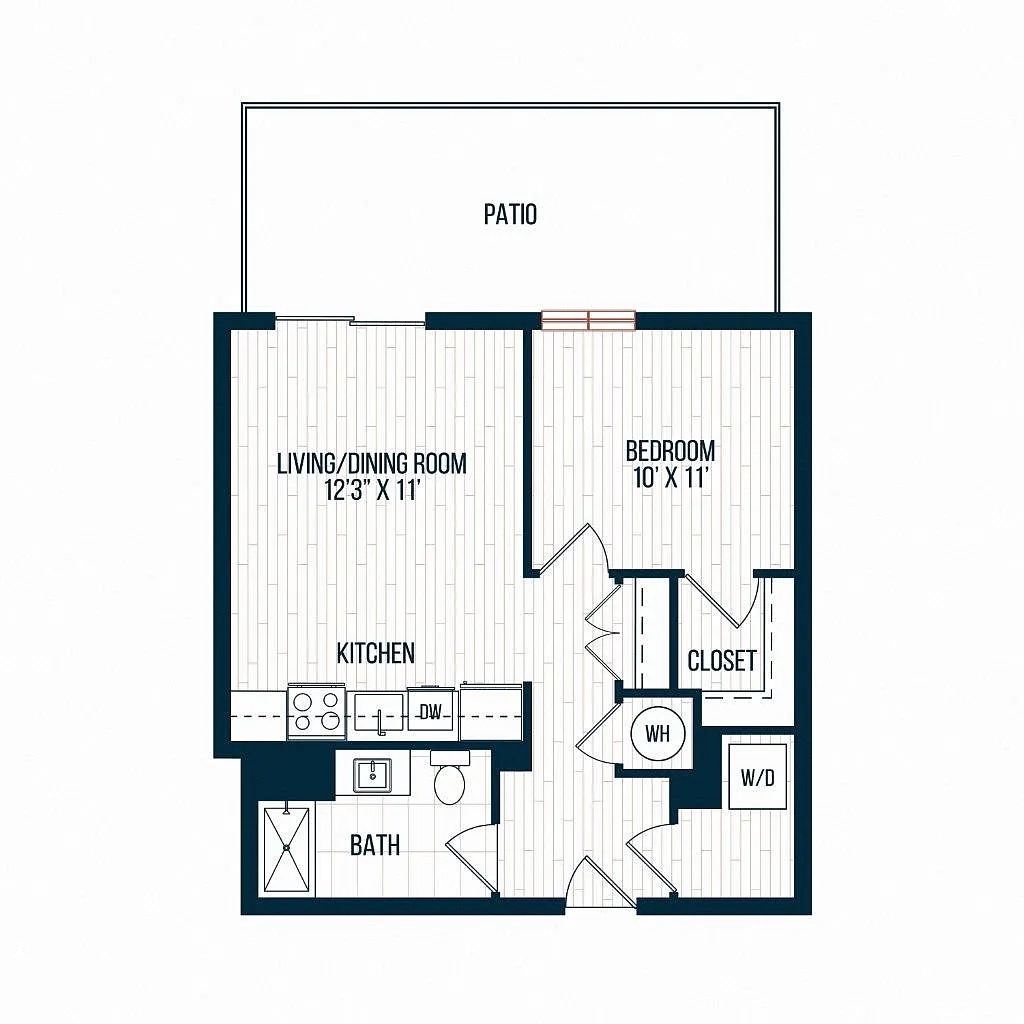 Floor plan A24 - Carriage House