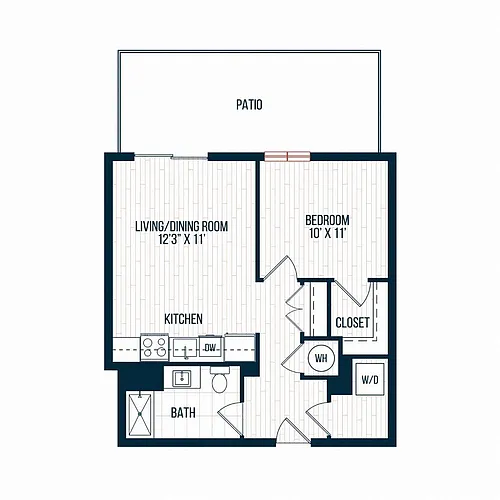 Floor plan A24 - Carriage House