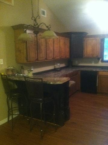kitchen cabinets & bar