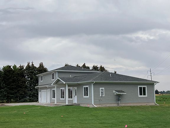 south/west sides of house