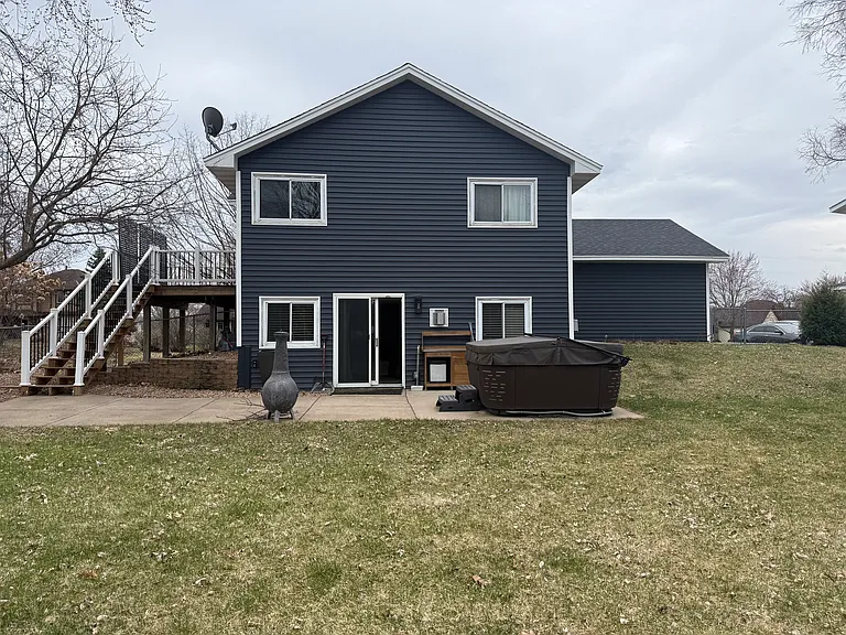 Full fenced in backyard with a shed for storage. *Hottub is for sale.