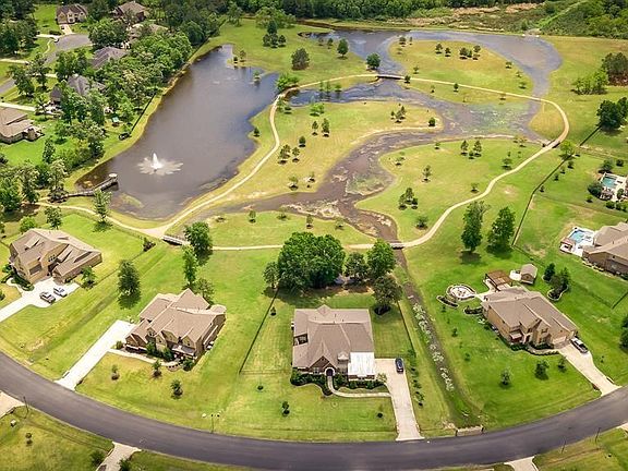 As you can see this home is situated on a generous sized lot with wonderful views of the pond located behind the house.