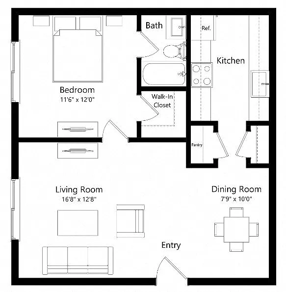 Floor plan A16-P