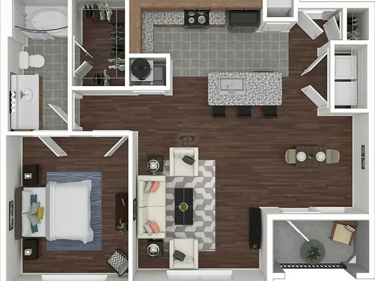 A3 floor plan Haven at Main