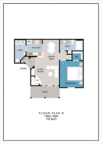 Floor plan B Plan