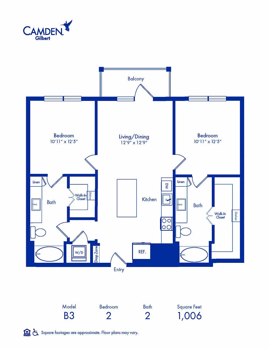 Floor plan B3