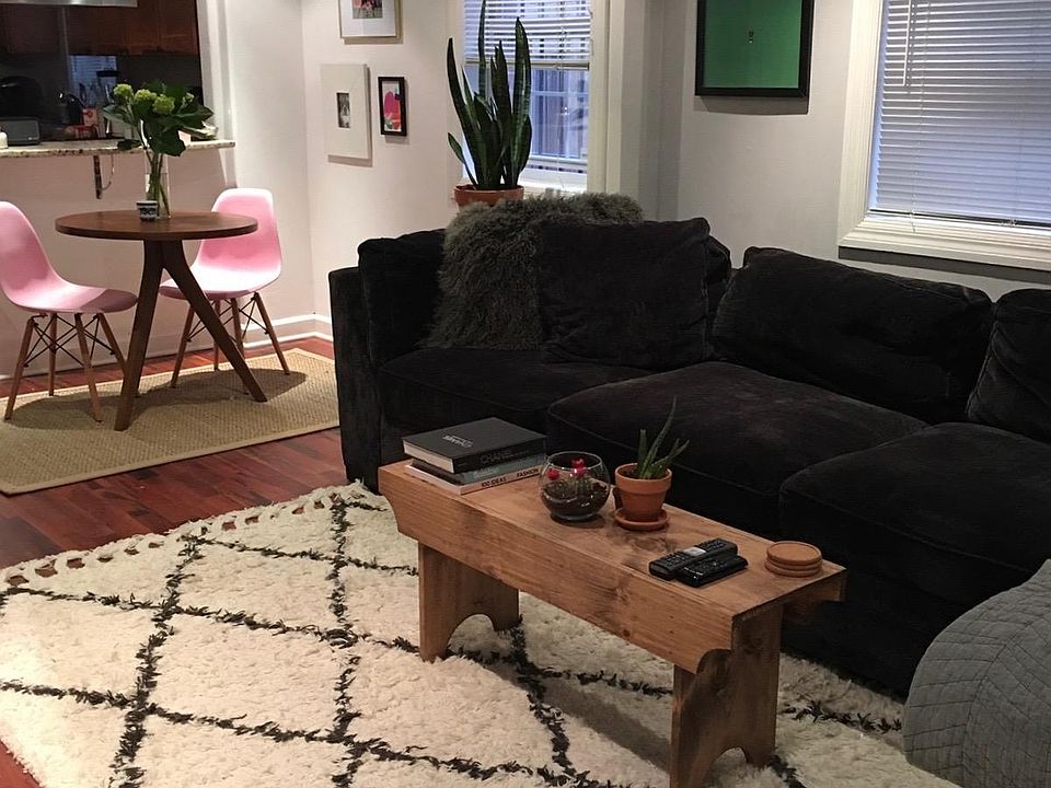 Downstairs Living Area (shown with furniture)