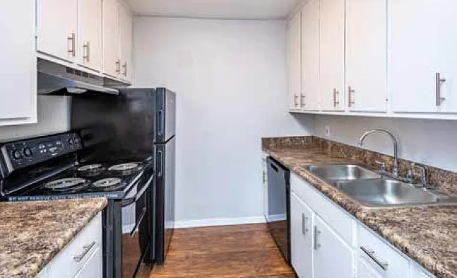 Floor plan 1 Bed 1 Bath - Gold