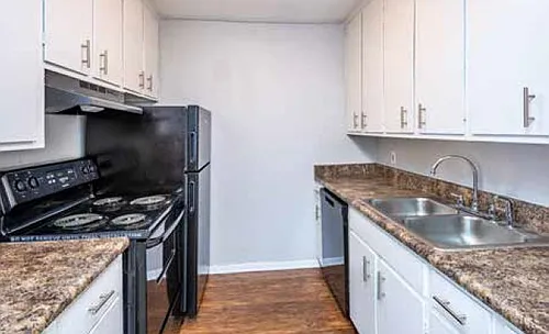Floor plan 1 Bed 1 Bath - Gold