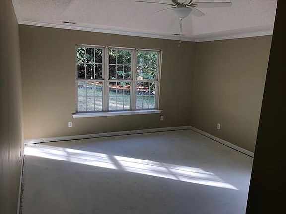 Master bedroom (flooring not installed yet).