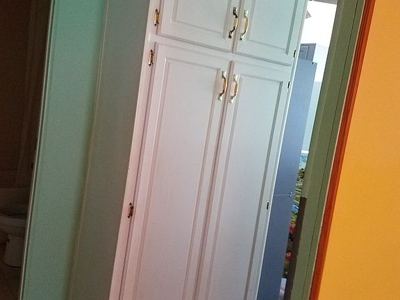 Hall storage cabinet