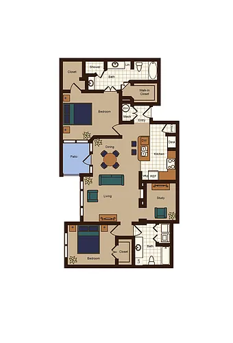 Floor plan C2PR