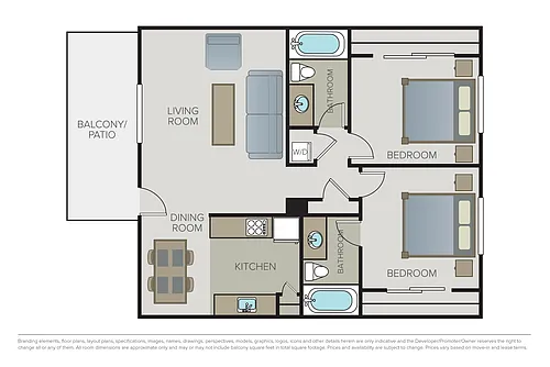 Floor plan Plan 2C