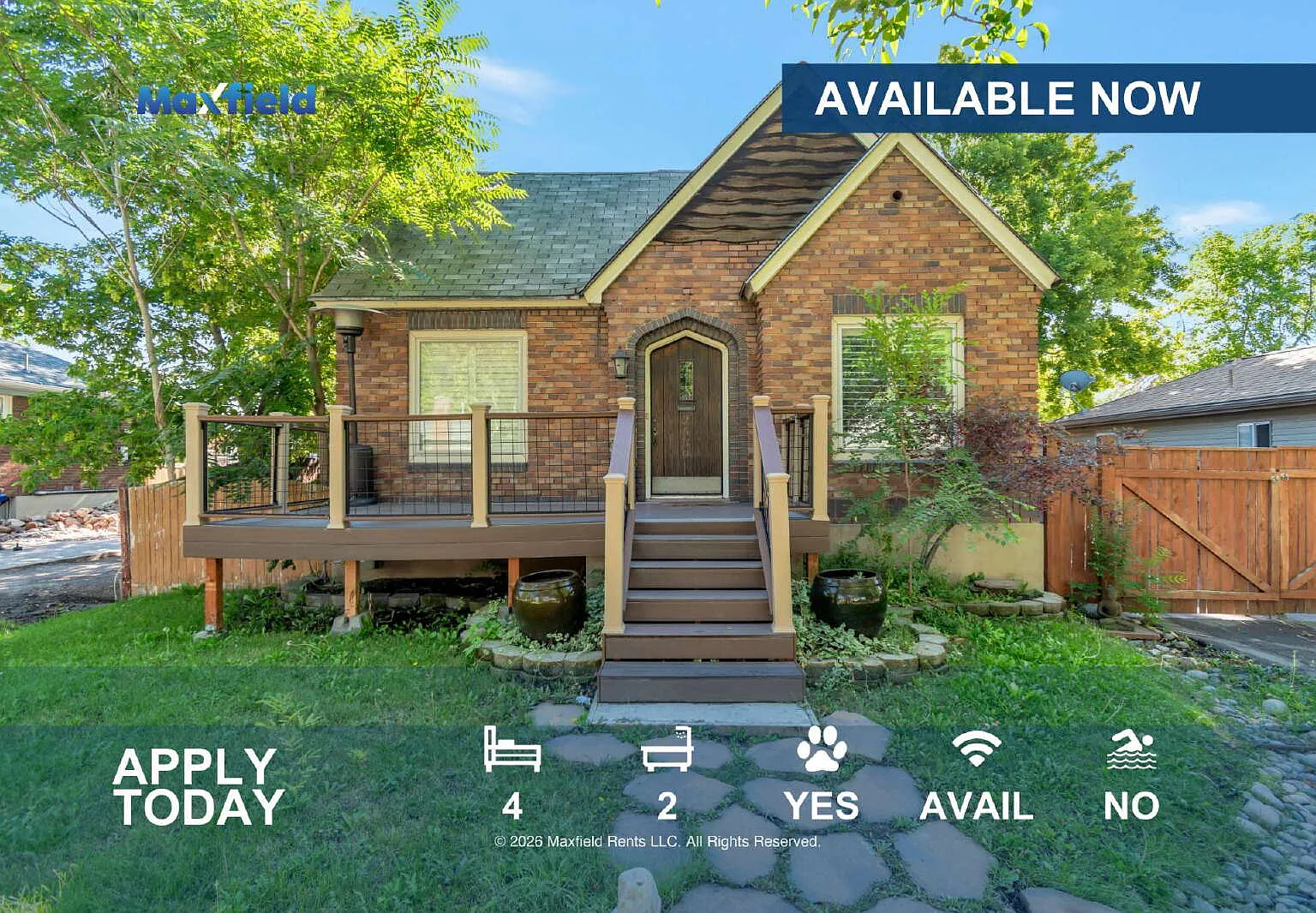 4 bed, 2.0 bath, 1876 sqft, $3,000 — Photo 1