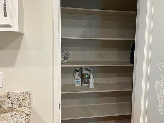 Large walk-in pantry.