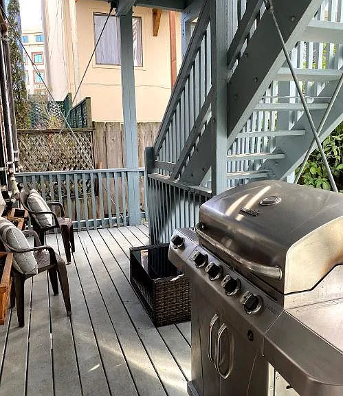 Private deck.