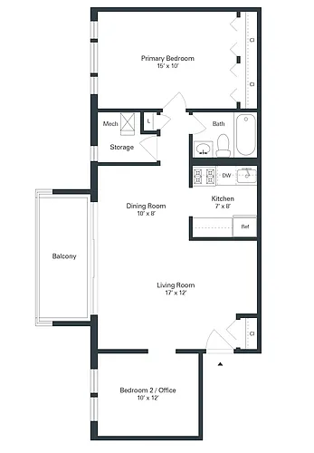 Floor plan A2