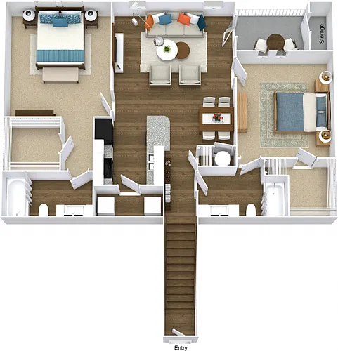 Floor plan B3