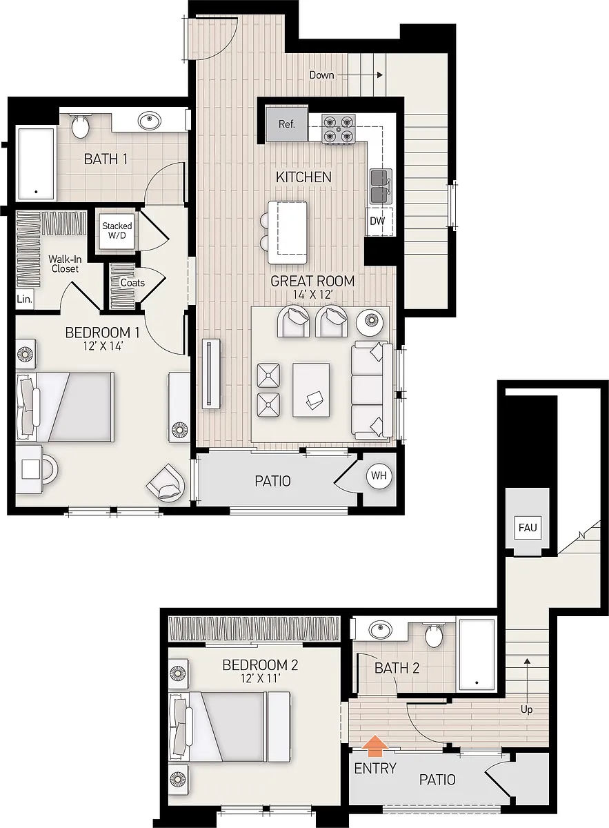 Floor plan Plan S