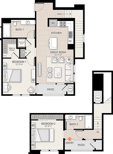 Floor plan Plan S