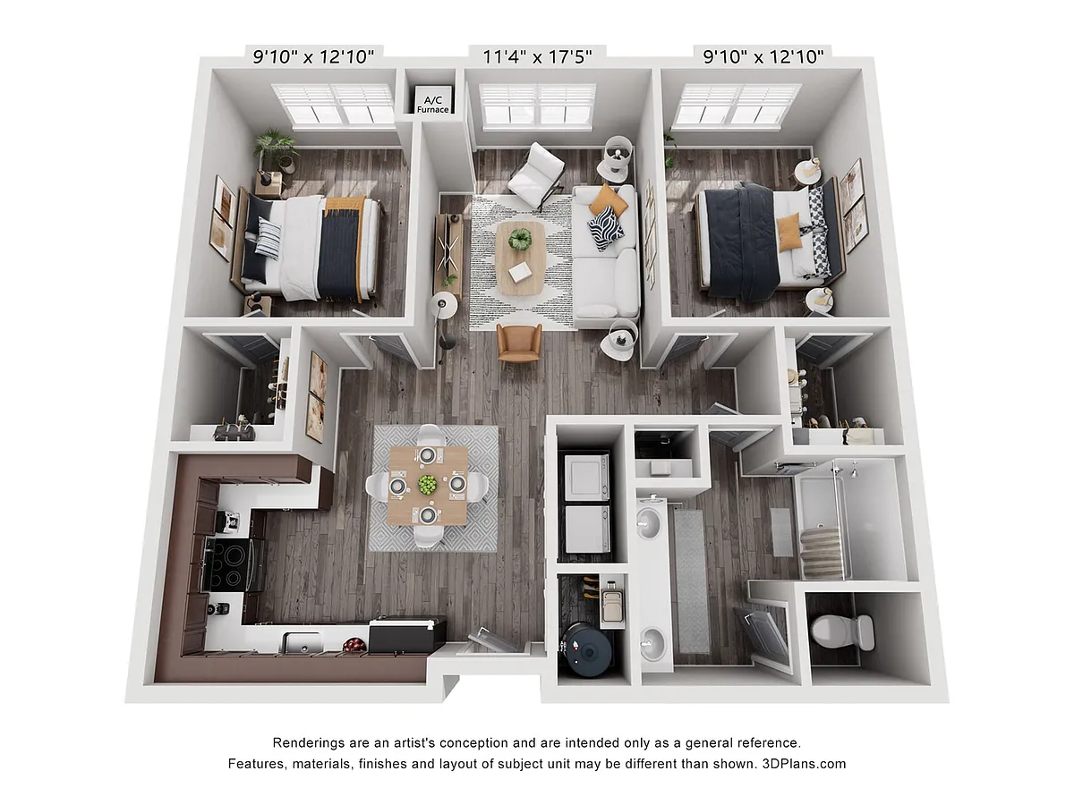 Floor plan Bowman