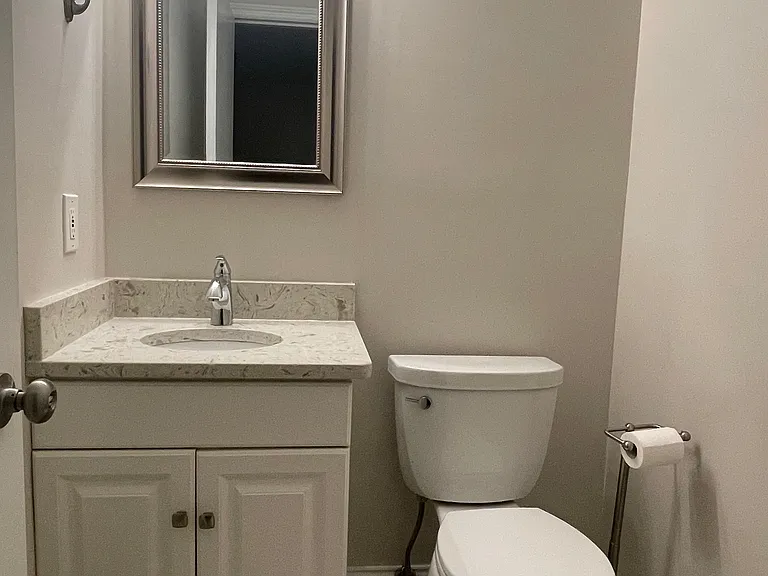 Powder room on main level