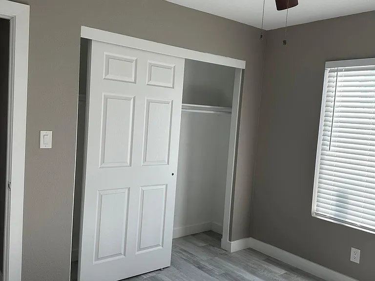 Bedrooms - all with ceiling fans and window.