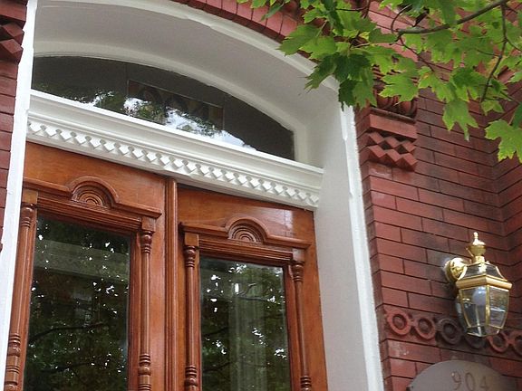 Main entrance door